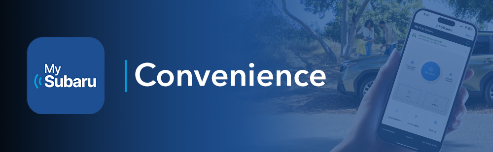 Convenience Features MySubaru Convenience